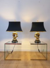 Pair of tablelamps